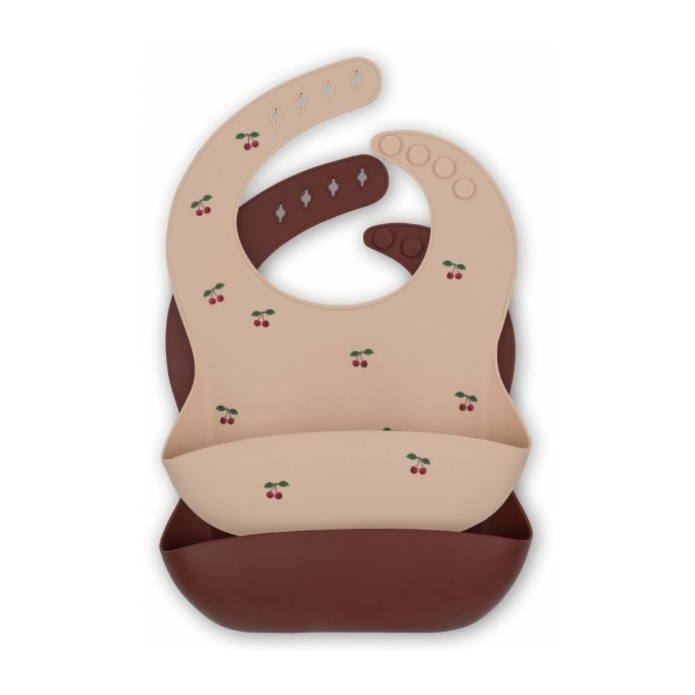 2er Set Lätzchen aus Silikon von Konges Slojd kaufen - Alltagshelfer, Babykleidung & mehr