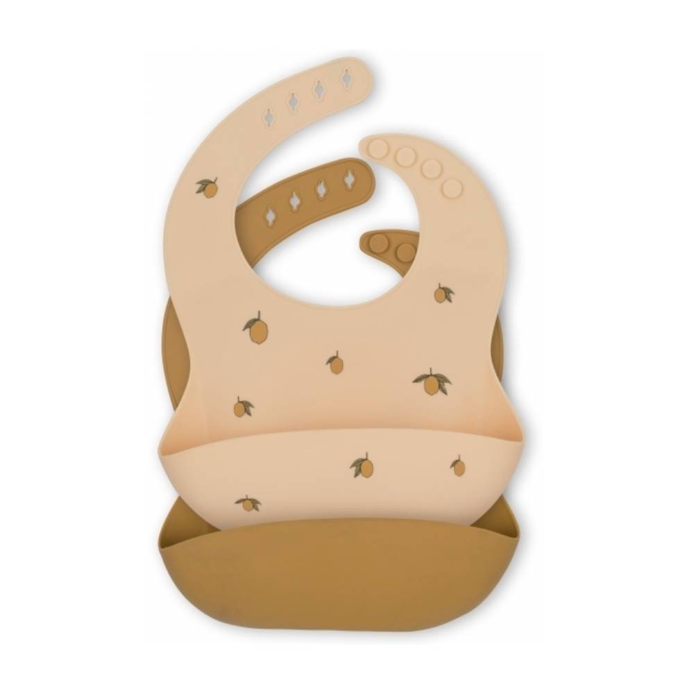 2er Set Lätzchen aus Silikon von Konges Slojd kaufen - Alltagshelfer, Babykleidung & mehr