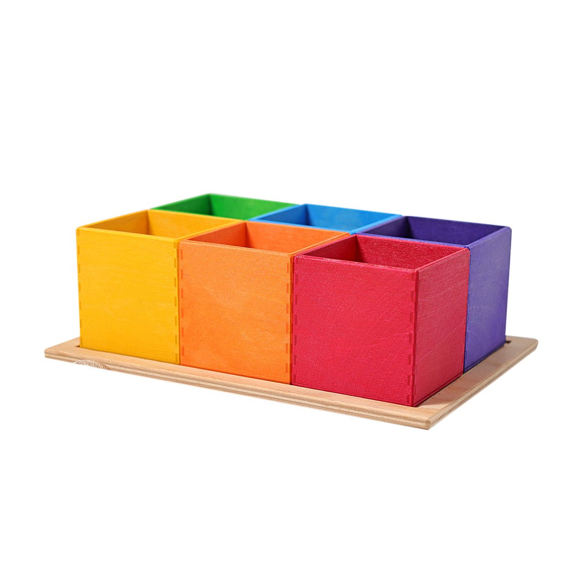 6er Sortierhilfe aus Holz von Grimm´s kaufen - Spielzeug, Kinderzimmer, Alltagshelfer, Geschenke, Babykleidung & mehr