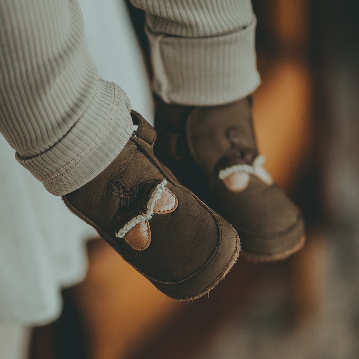 Aggas Lining Kinderstiefel aus 100% Premium-Leder von Donsje kaufen - Kleidung, Babykleidung & mehr
