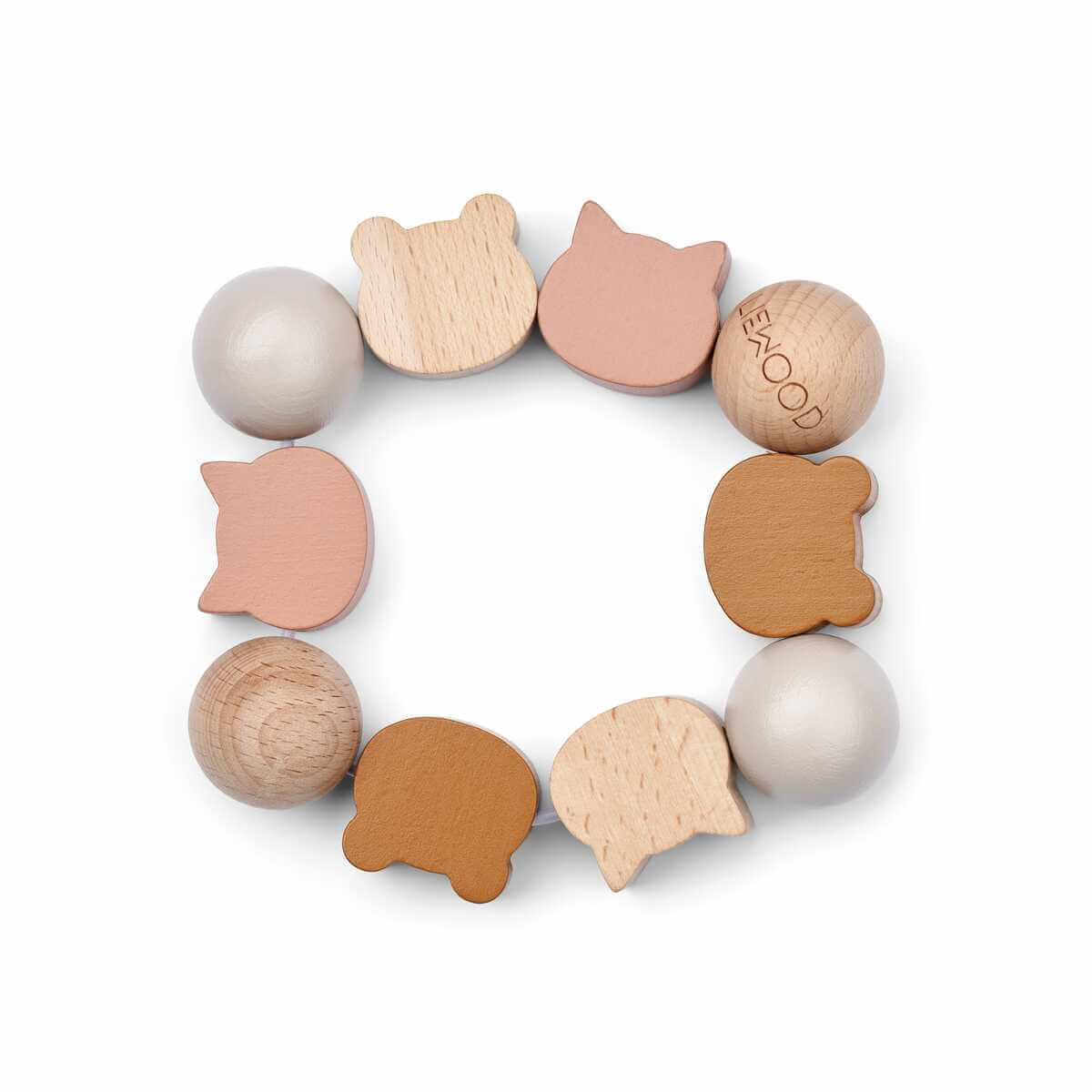 Allie Rattle - Rassel / Greifling aus 100% Holz von Liewood kaufen - Baby, Babykleidung & mehr