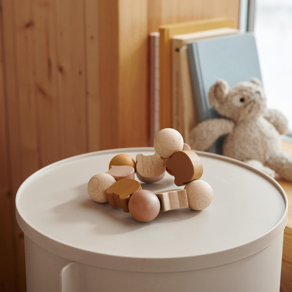 Allie Rattle - Rassel / Greifling aus 100% Holz von Liewood kaufen - Baby, Babykleidung & mehr