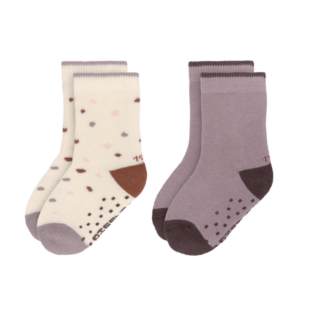 Anti-slip Socks 2er Set - Antirutsch-Socken aus Bio-Baumwolle von Lässig kaufen - Kleidung, Babykleidung & mehr