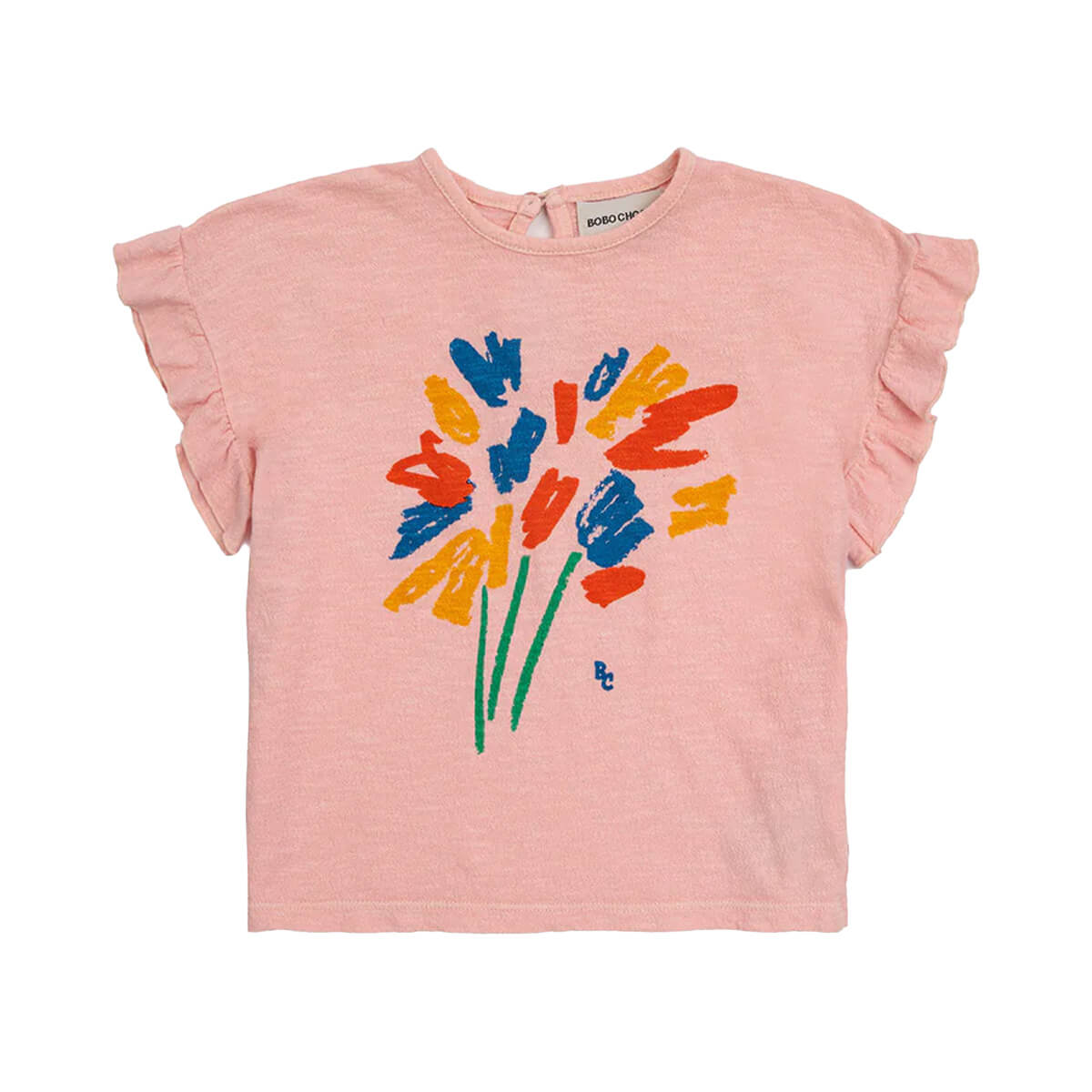 Baby Fireworks RuffleT-Shirt aus 100% Bio Baumwolle von Bobo Choses kaufen - Kleidung, Babykleidung & mehr