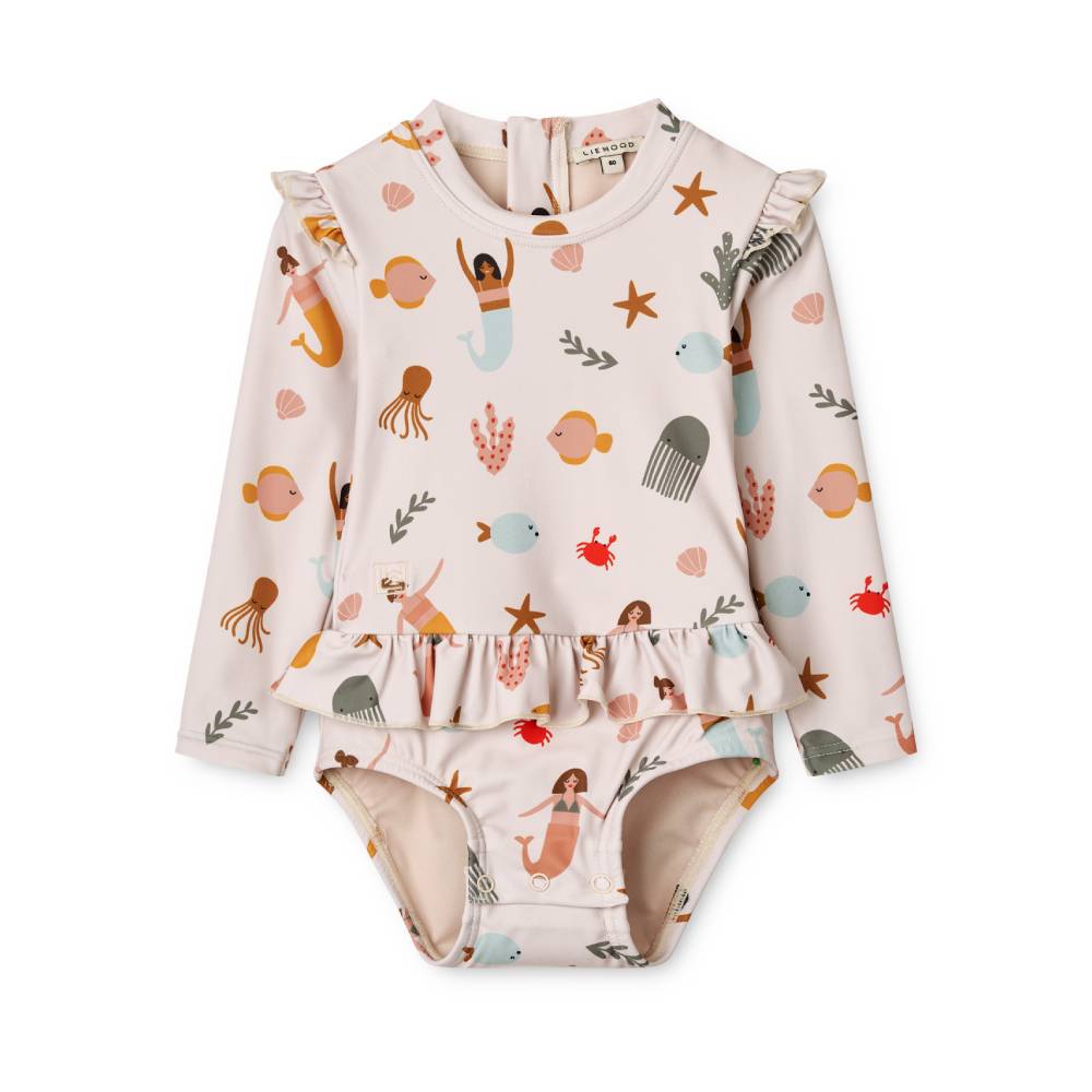 Baby Printed Swimsuit - Badeanzug aus recyceltem Polyester UPF 40+ Modell: Sille von Liewood kaufen - Kleidung, Babykleidung & mehr