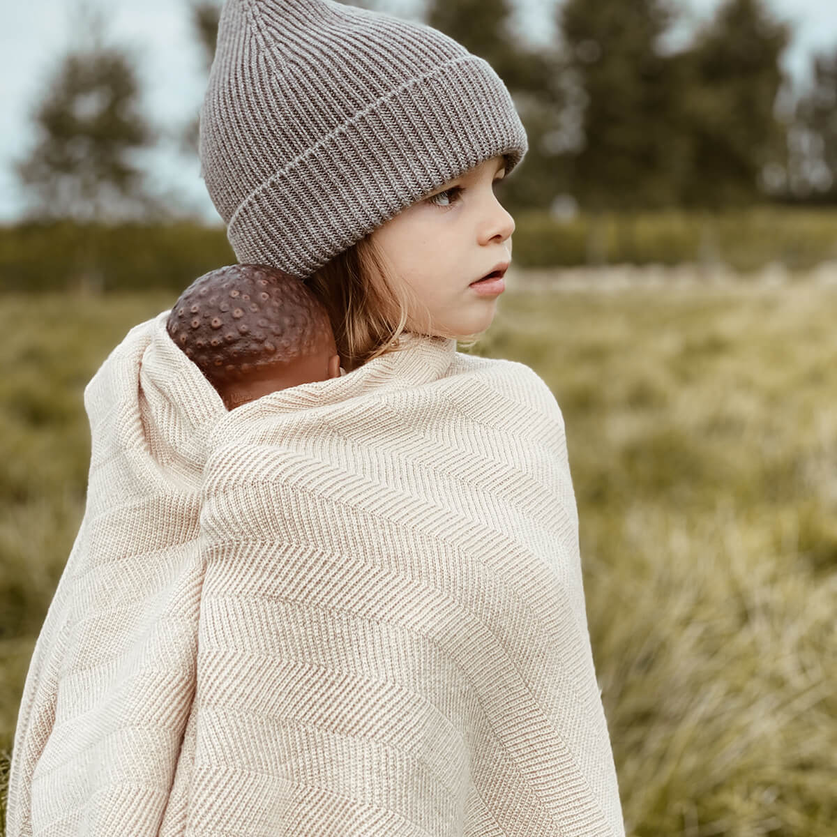 Babydecke Freddie aus 100% Merinowolle von HVID kaufen - Baby, Alltagshelfer, Kinderzimmer, Geschenke, Babykleidung & mehr