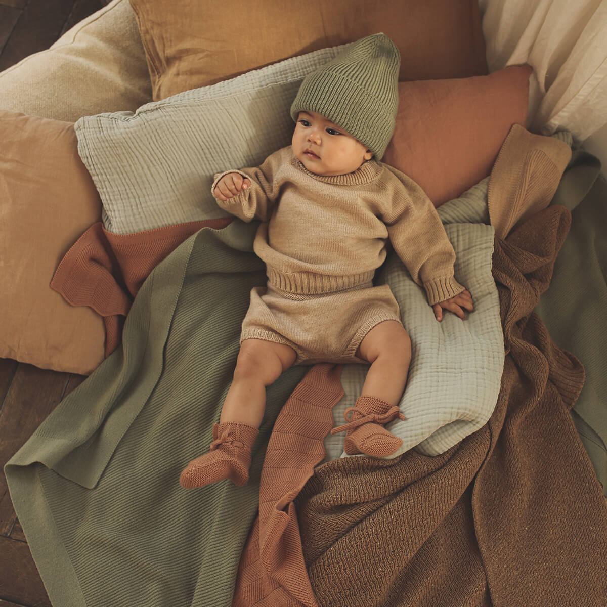 Babydecke Gust aus 100% Merinowolle von HVID kaufen - Baby, Alltagshelfer, Kinderzimmer, Geschenke, Babykleidung & mehr