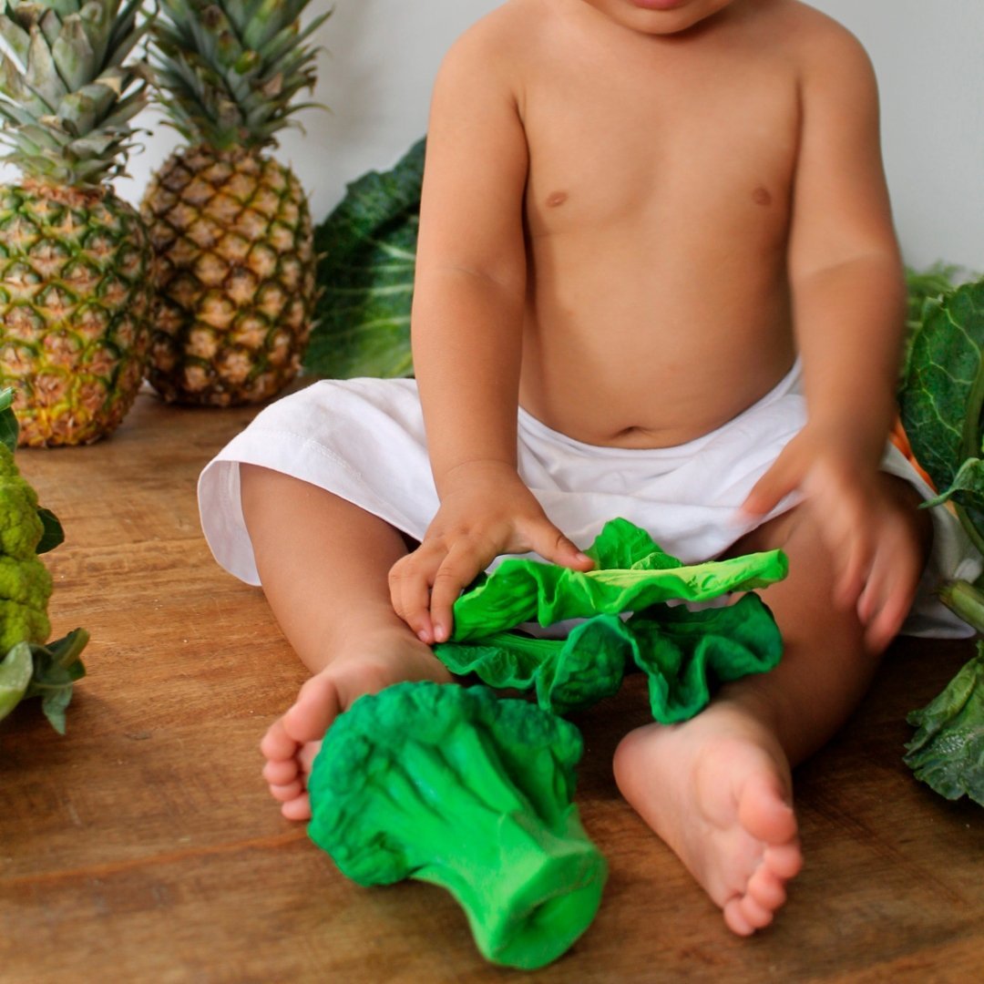 Babyspielzeug “Brucy the Broccoli” von Oli&Carol kaufen - Baby, Alltagshelfer, Geschenke, Babykleidung & mehr