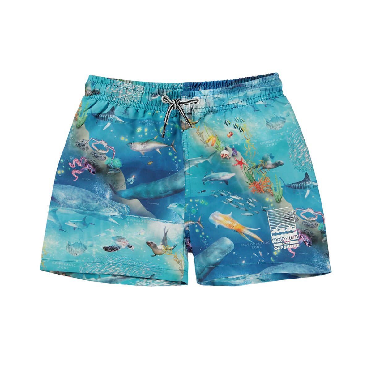 Badehose Shorts aus 100% Recyceltem Polyester Modell: Niko von Molo kaufen - Kleidung, Babykleidung & mehr