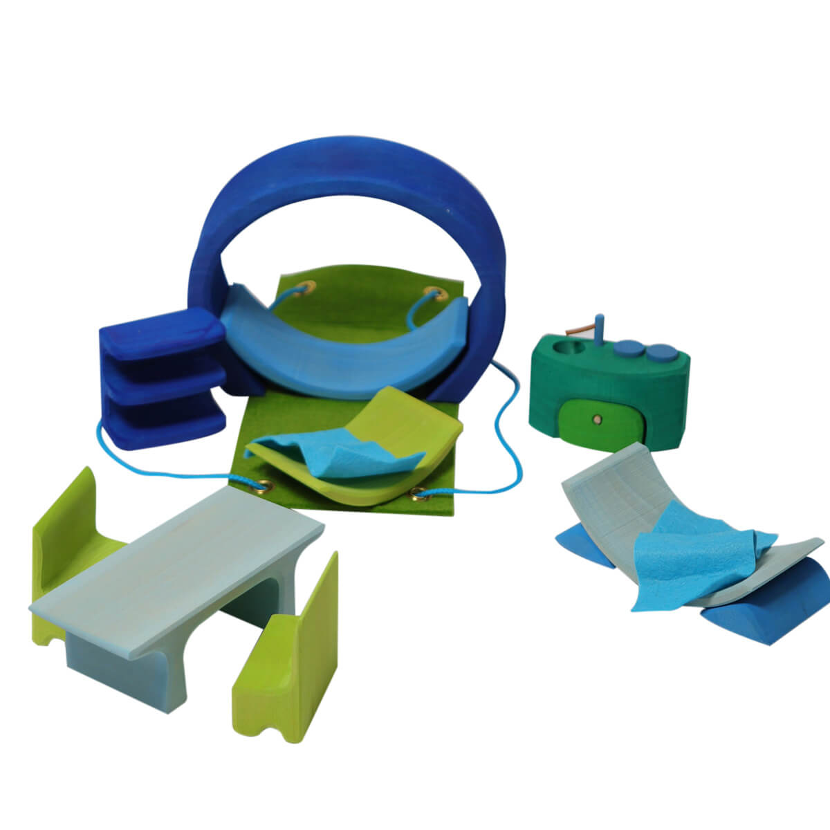 Bauhaus - Puppenhaus aus Holz von Grimm´s kaufen - Spielzeug, Geschenke, Babykleidung & mehr