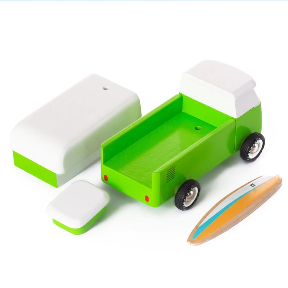 Beach Bus Buchenholz Auto von Candylab kaufen - Spielzeug, Geschenke, Babykleidung & mehr