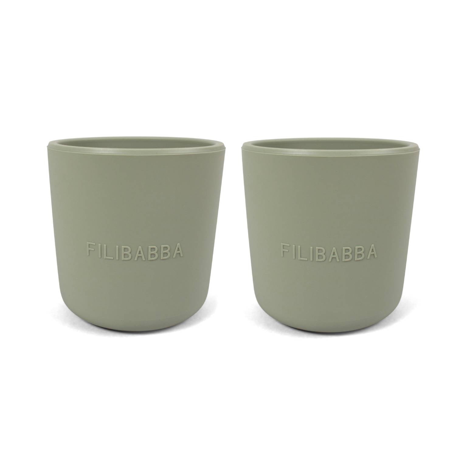 Becher aus Silikon 2er Set von Filibabba kaufen - Alltagshelfer, Babykleidung & mehr