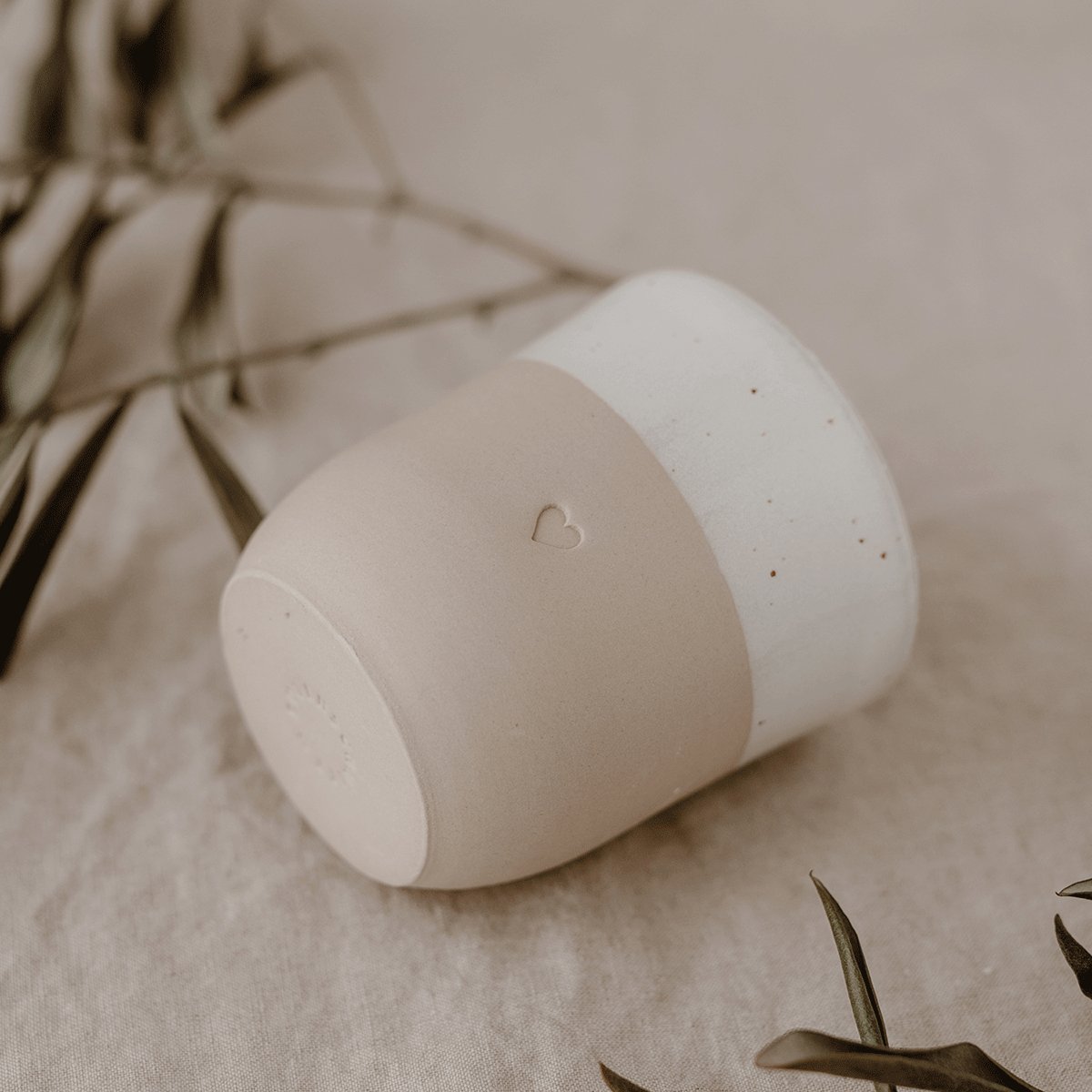 Becher aus Steingut - Groß von Eulenschnitt kaufen - Alltagshelfer, Geschenke, Mama, Babykleidung & mehr