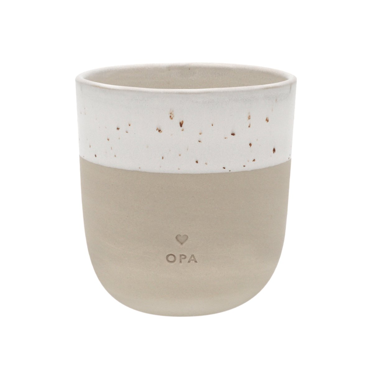 Becher aus Steingut - Groß von Eulenschnitt kaufen - Alltagshelfer, Geschenke, Mama, Babykleidung & mehr