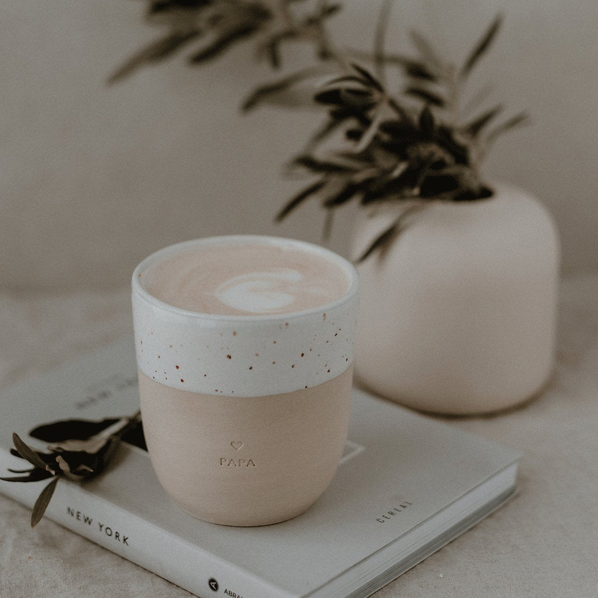 Becher aus Steingut - Groß von Eulenschnitt kaufen - Alltagshelfer, Geschenke, Mama, Babykleidung & mehr