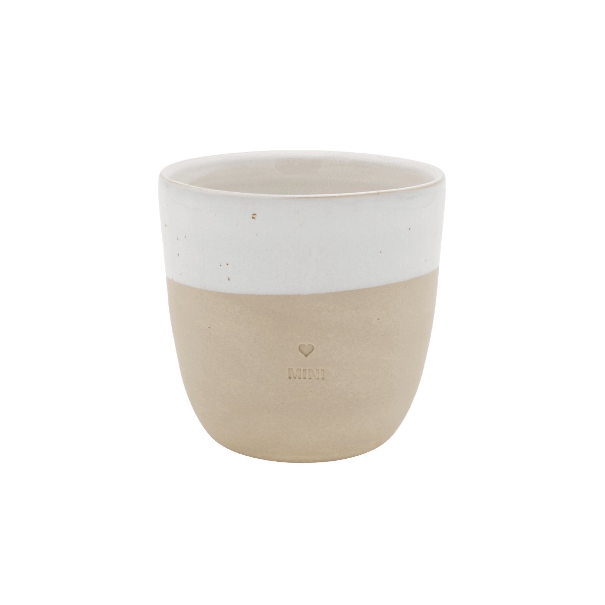 Becher aus Steingut - Klein von Eulenschnitt kaufen - Alltagshelfer, Geschenke, Mama, Babykleidung & mehr