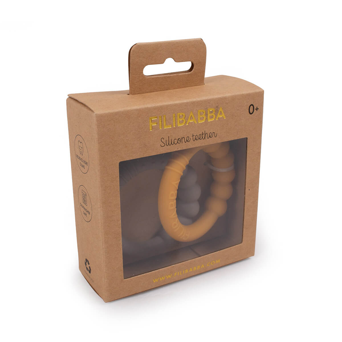 Beißringe aus Silikon für Babies 2er Set von Filibabba kaufen - Baby, Geschenke, Babykleidung & mehr