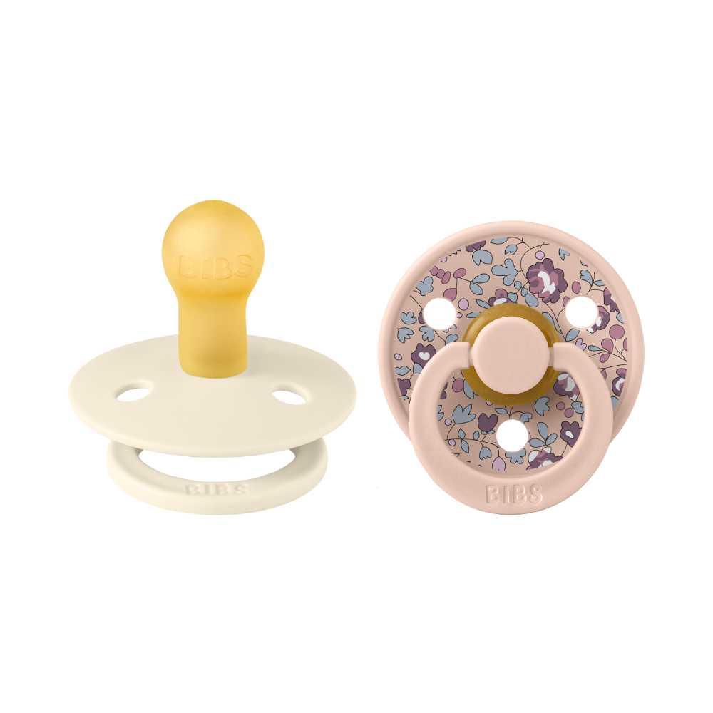 BIBS X LIBERTY Colour Latex Schnuller mit Symmetrischem Sauger 2er Set von Bibs kaufen - Baby, Babykleidung & mehr