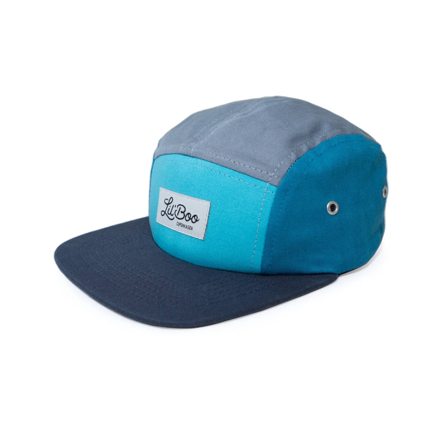 Block 5 Panel Cap - Kappe aus 100% Bio-Baumwolle von Lil´Boo kaufen - Kleidung, Geschenke, Babykleidung & mehr