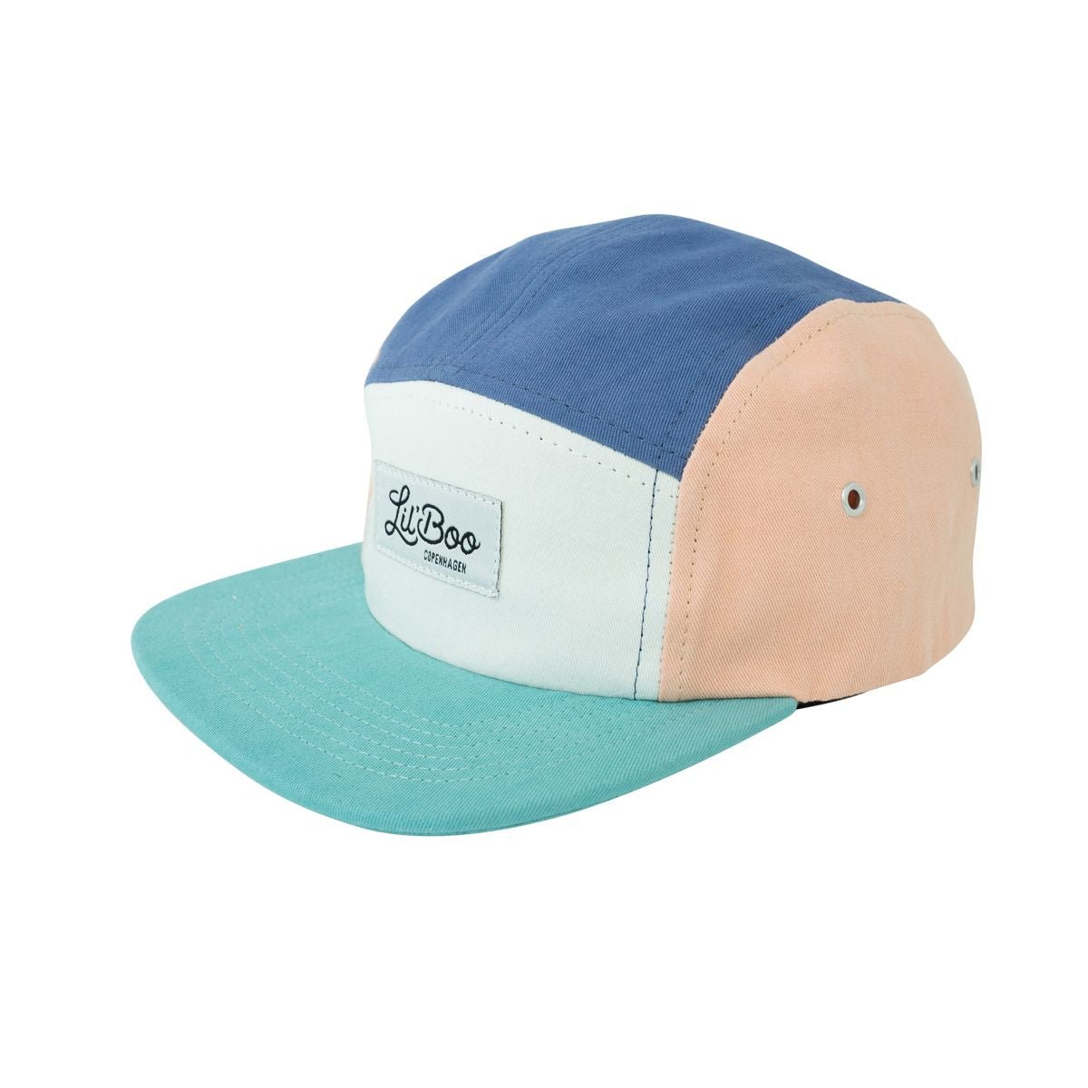 Block 5 Panel Cap - Kappe aus 100% Bio-Baumwolle von Lil´Boo kaufen - Kleidung, Geschenke, Babykleidung & mehr