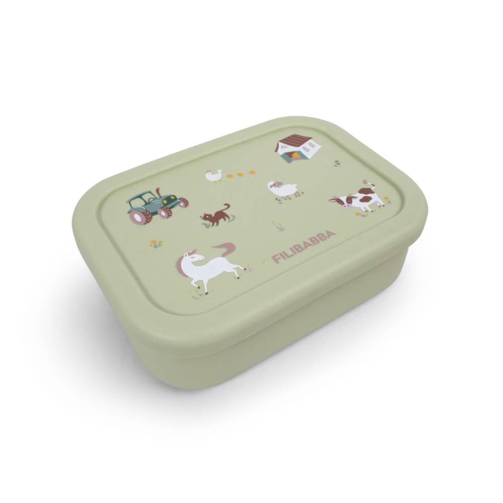 Brotdose aus 100% Silikon von Filibabba kaufen - Alltagshelfer, Babykleidung & mehr