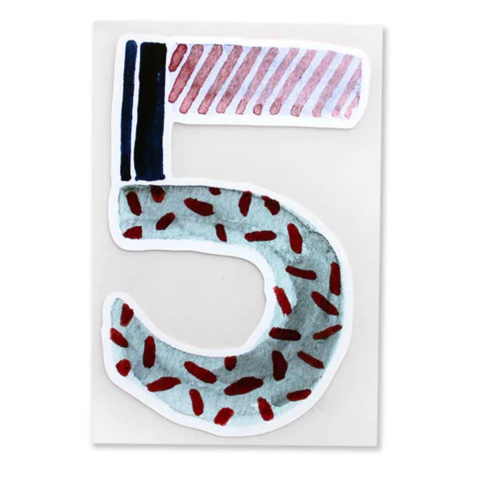 Bügelbild Zahl für alle Stoffe von Grech & Co kaufen - Kleidung, Babykleidung & mehr