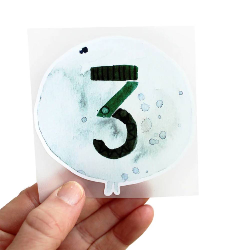 Bügelbild Zahl für alle Stoffe von Grech & Co kaufen - Kleidung, Babykleidung & mehr