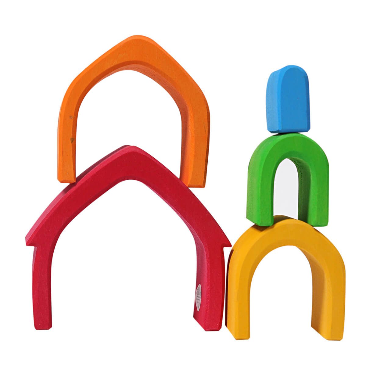 Buntes Haus aus Holz von Grimm´s kaufen - Spielzeug, Geschenke, Babykleidung & mehr