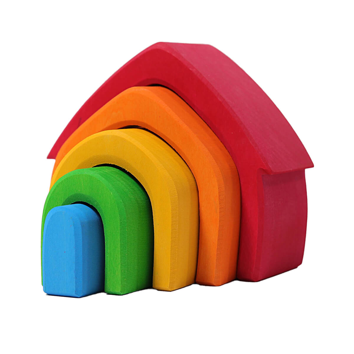 Buntes Haus aus Holz von Grimm´s kaufen - Spielzeug, Geschenke, Babykleidung & mehr