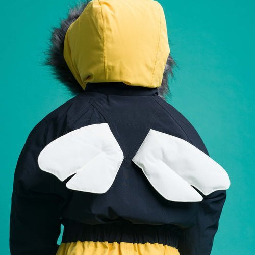 Buzzy the bee - Nachhaltiger Kinder Schneeanzug aus recycelten Flaschen von Dinoski kaufen - Kleidung, Alltagshelfer, Babykleidung & mehr