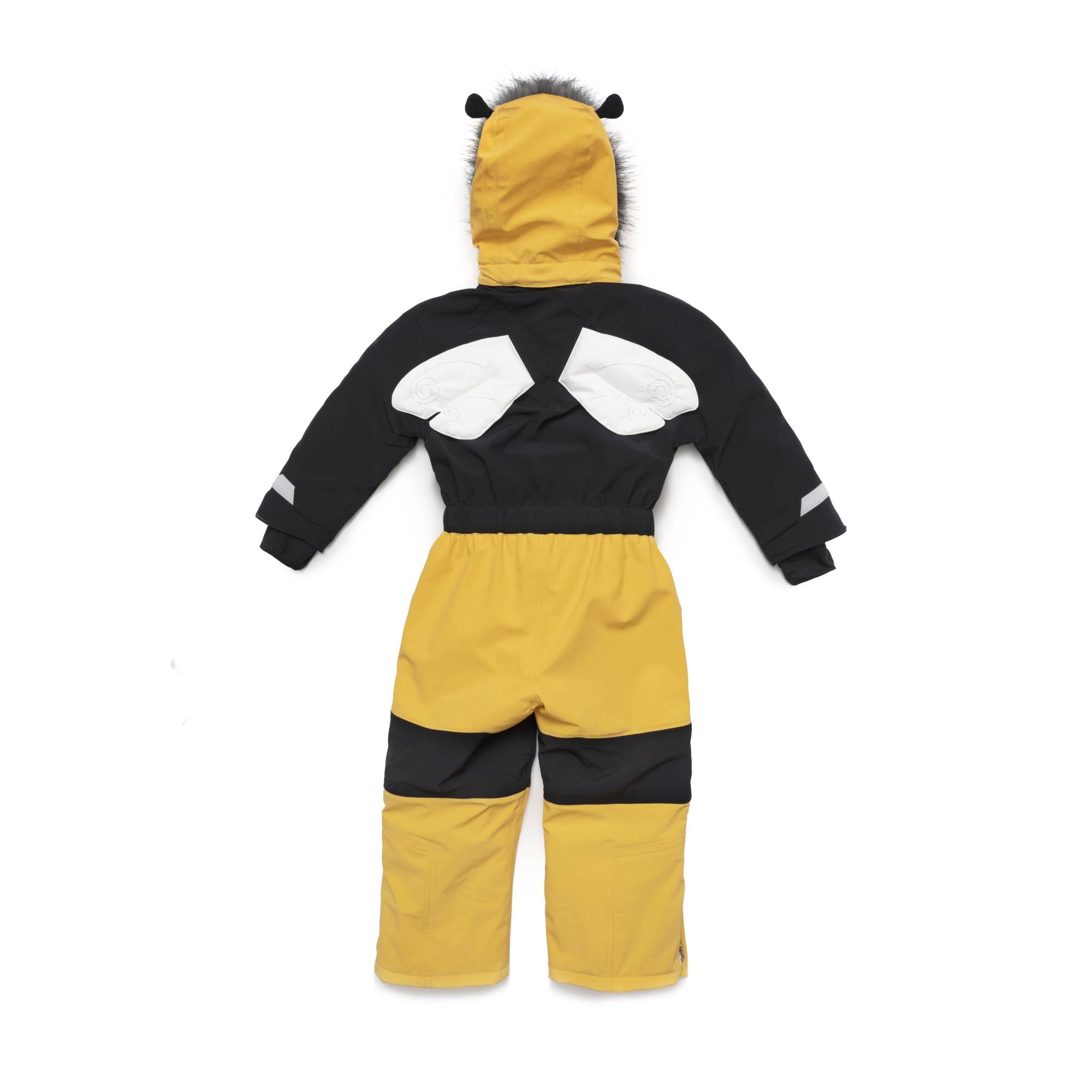 Buzzy the bee - Nachhaltiger Kinder Schneeanzug aus recycelten Flaschen von Dinoski kaufen - Kleidung, Alltagshelfer, Babykleidung & mehr