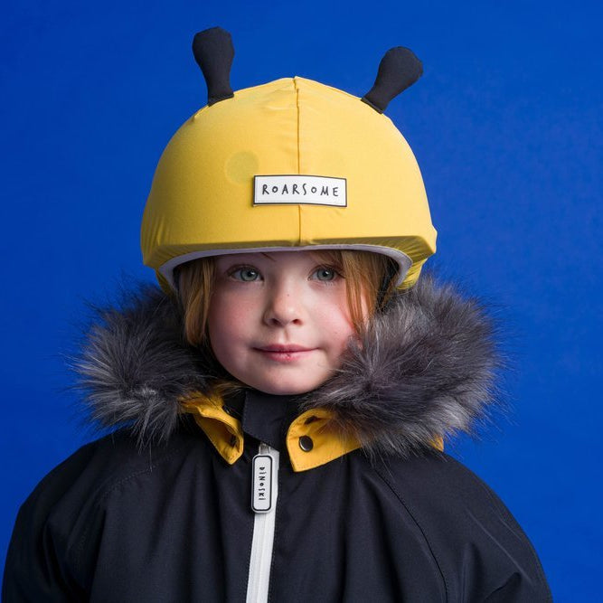 Buzzy the bee - Nachhaltiger Kinder Schneeanzug aus recycelten Flaschen von Dinoski kaufen - Kleidung, Alltagshelfer, Babykleidung & mehr