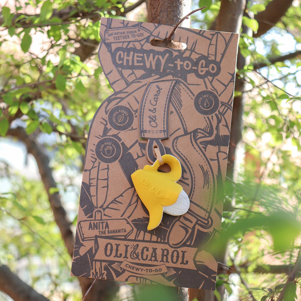 Chewy to go - Anita the Bananita von Oli&Carol kaufen - Baby, Alltagshelfer, Geschenke, Babykleidung & mehr