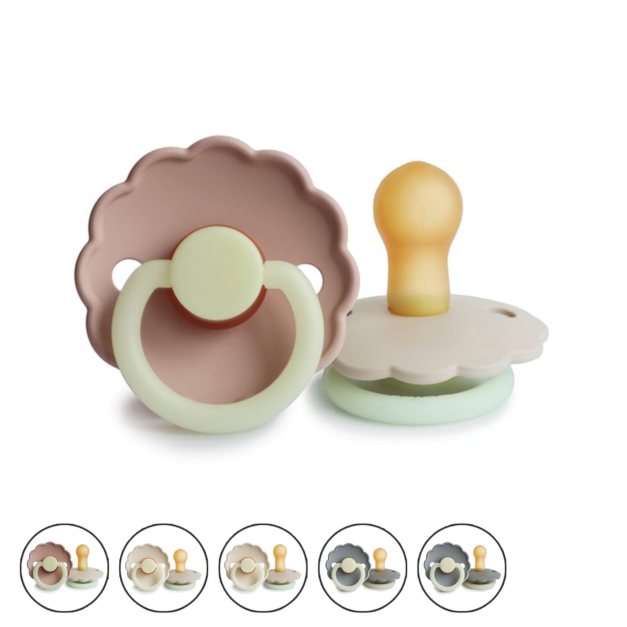 Daisy Schnuller Nacht 2er-Pack von Frigg kaufen - Baby, Babykleidung & mehr