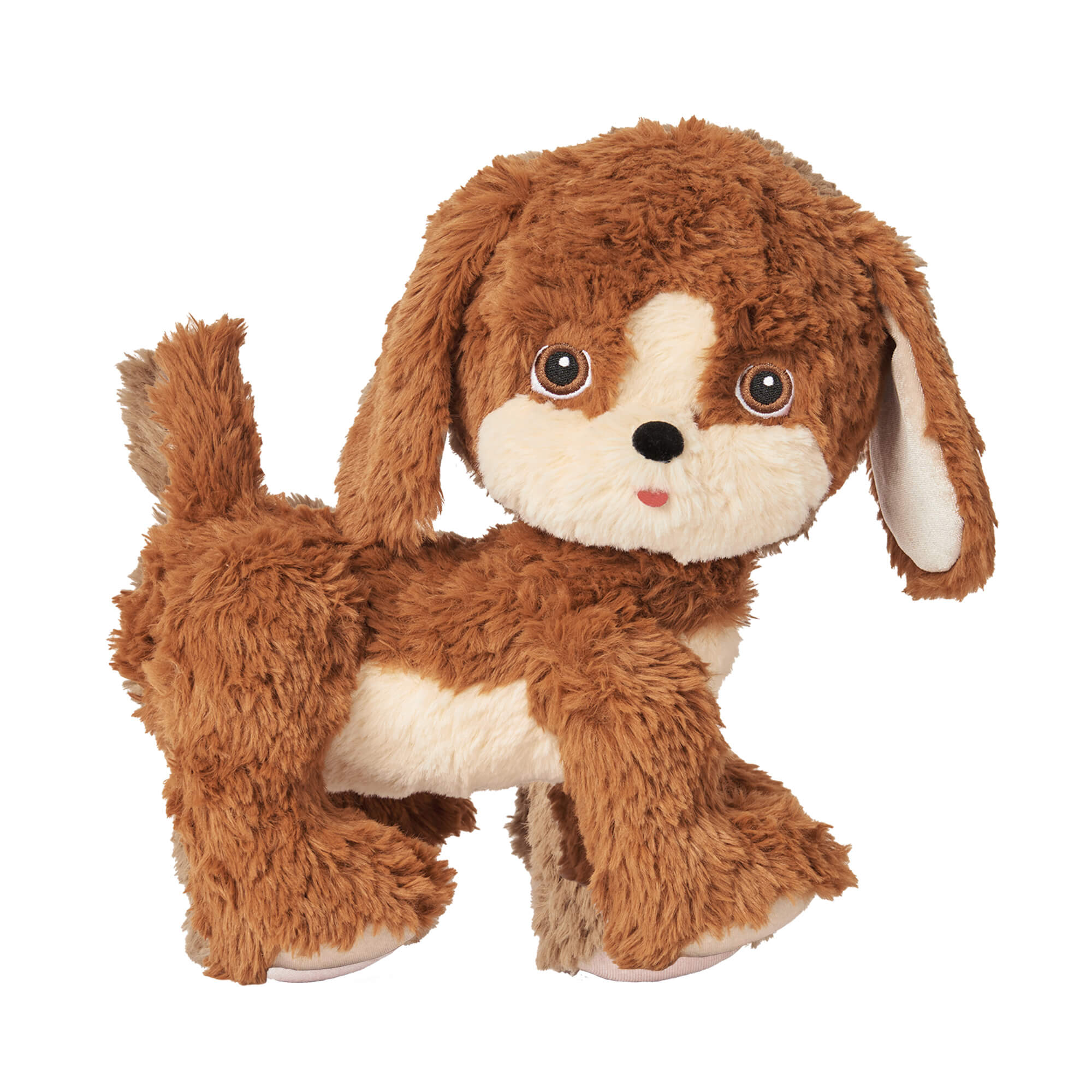 Dinkum Dogs Kuschetier mit Knochen und Leine aus Recyceltem Plüsch von Olli Ella kaufen - Spielzeug, Geschenke, Babykleidung & mehr