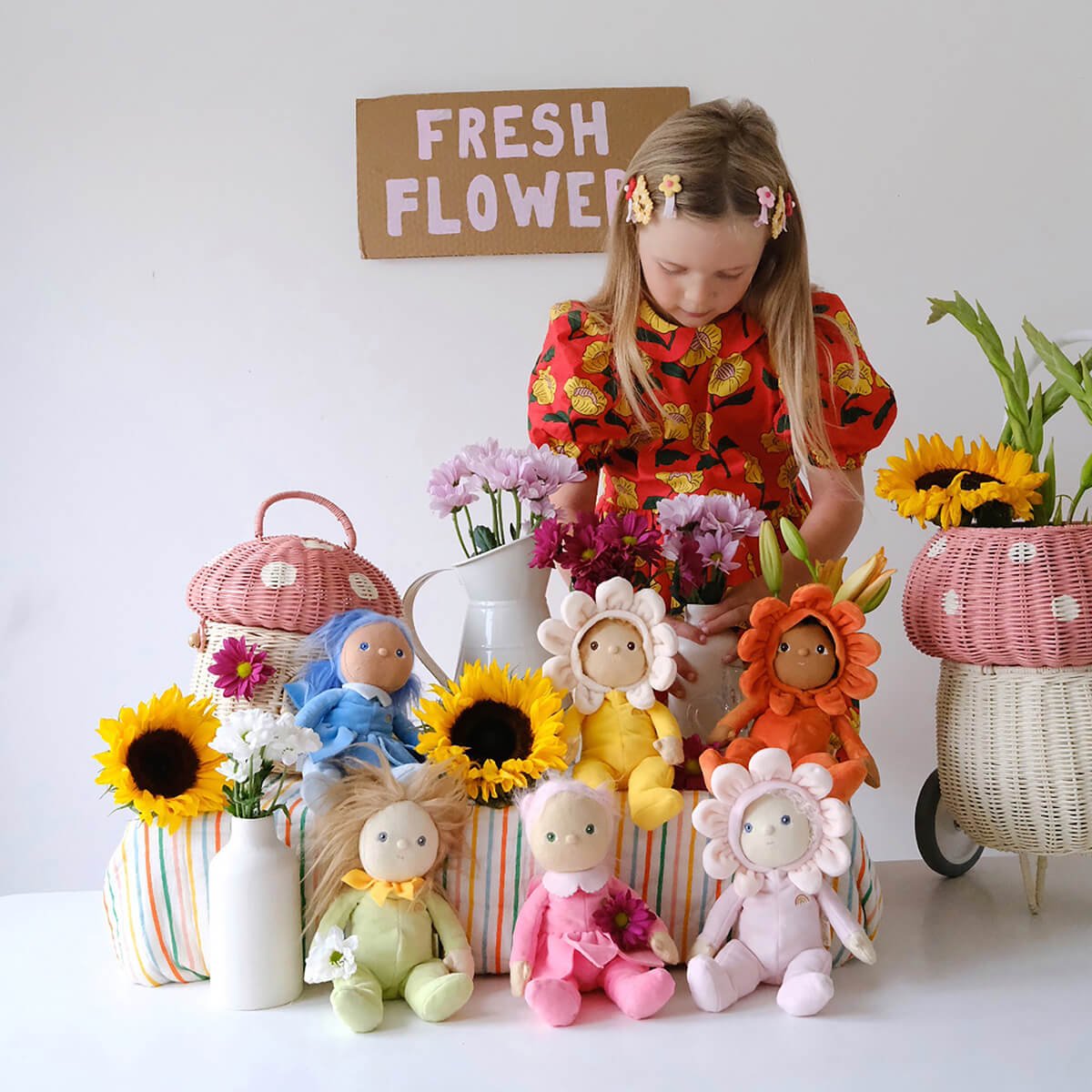 Dinky Dinkum Blossom Buds - Stoffpuppe von Olli Ella kaufen - Baby, Spielzeug, Geschenke, Babykleidung & mehr