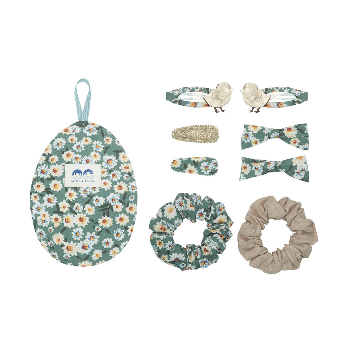 Easter Egg - Haarspangen und Scrunchies Set im Osterei von Mimi & Lula kaufen - Kleidung, Babykleidung & mehr