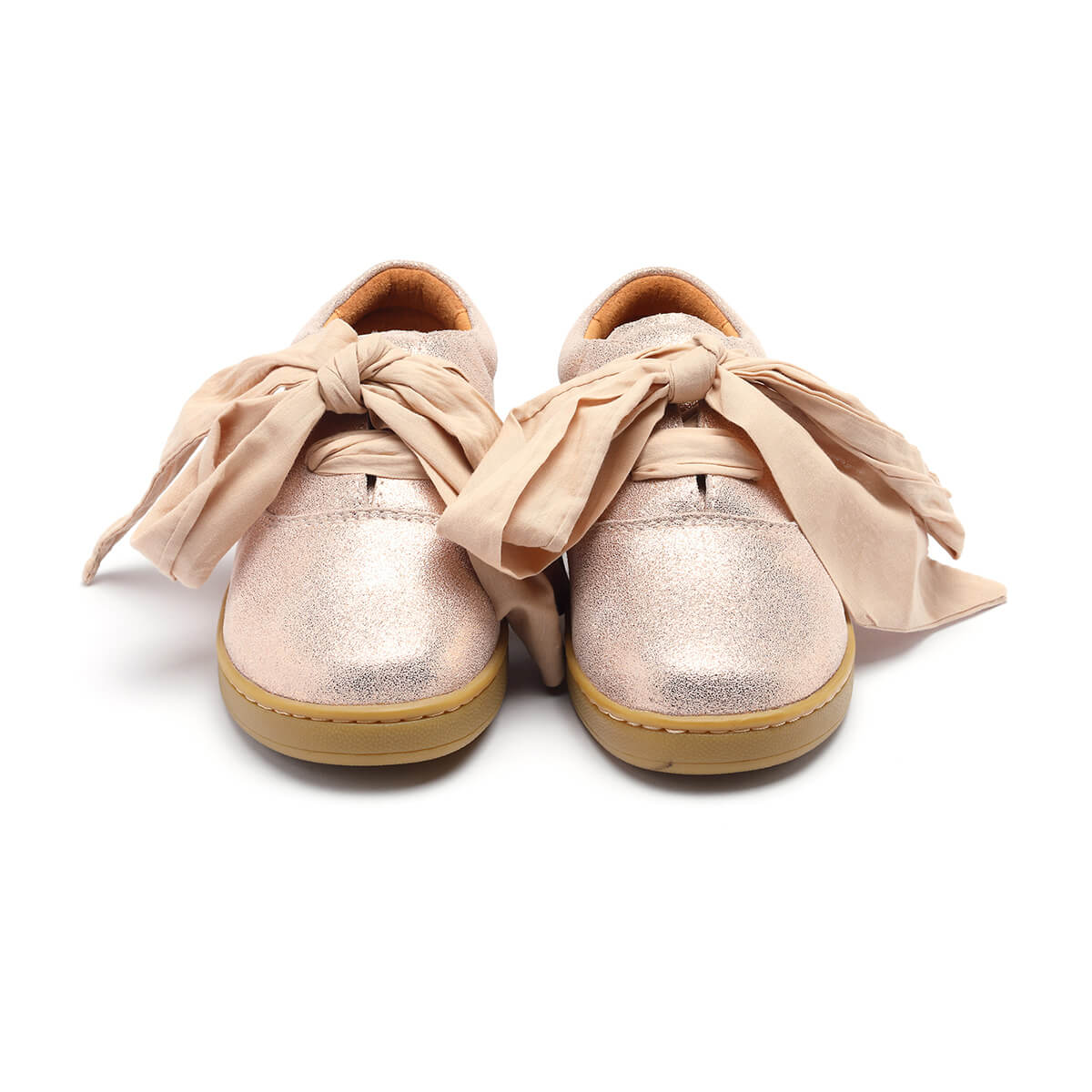 Emilia Organza Halbschuh mit Schleife aus Premium-Leder von Donsje kaufen - , Babykleidung & mehr