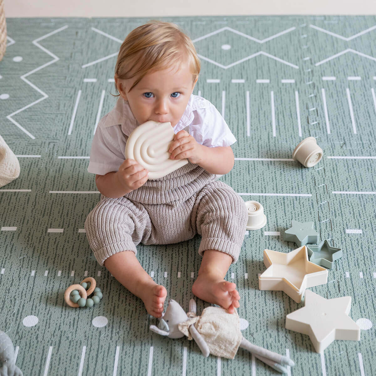 EVA- Schaum Spielmatte Model:Berber von Toddlekind kaufen - Baby, Spielzeug, Kinderzimmer, Babykleidung & mehr
