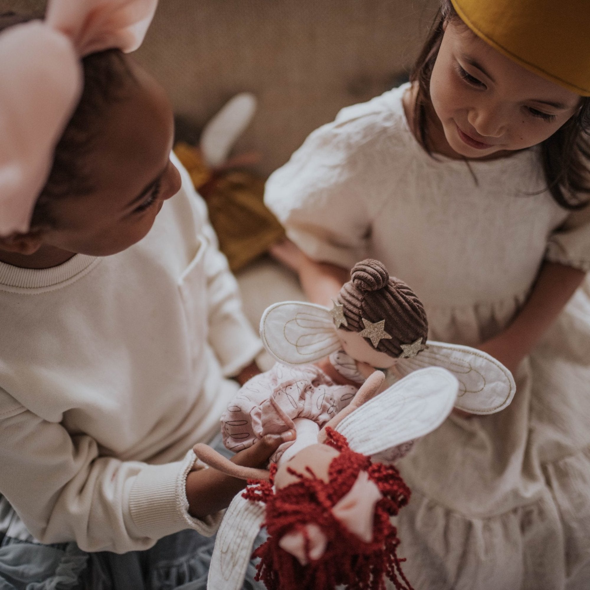 Fairy Stoffpuppe aus Bio-Baumwolle mit 100% Recycelter Füllung von Picca Lou Lou kaufen - Baby, Spielzeug, Geschenke, Babykleidung & mehr