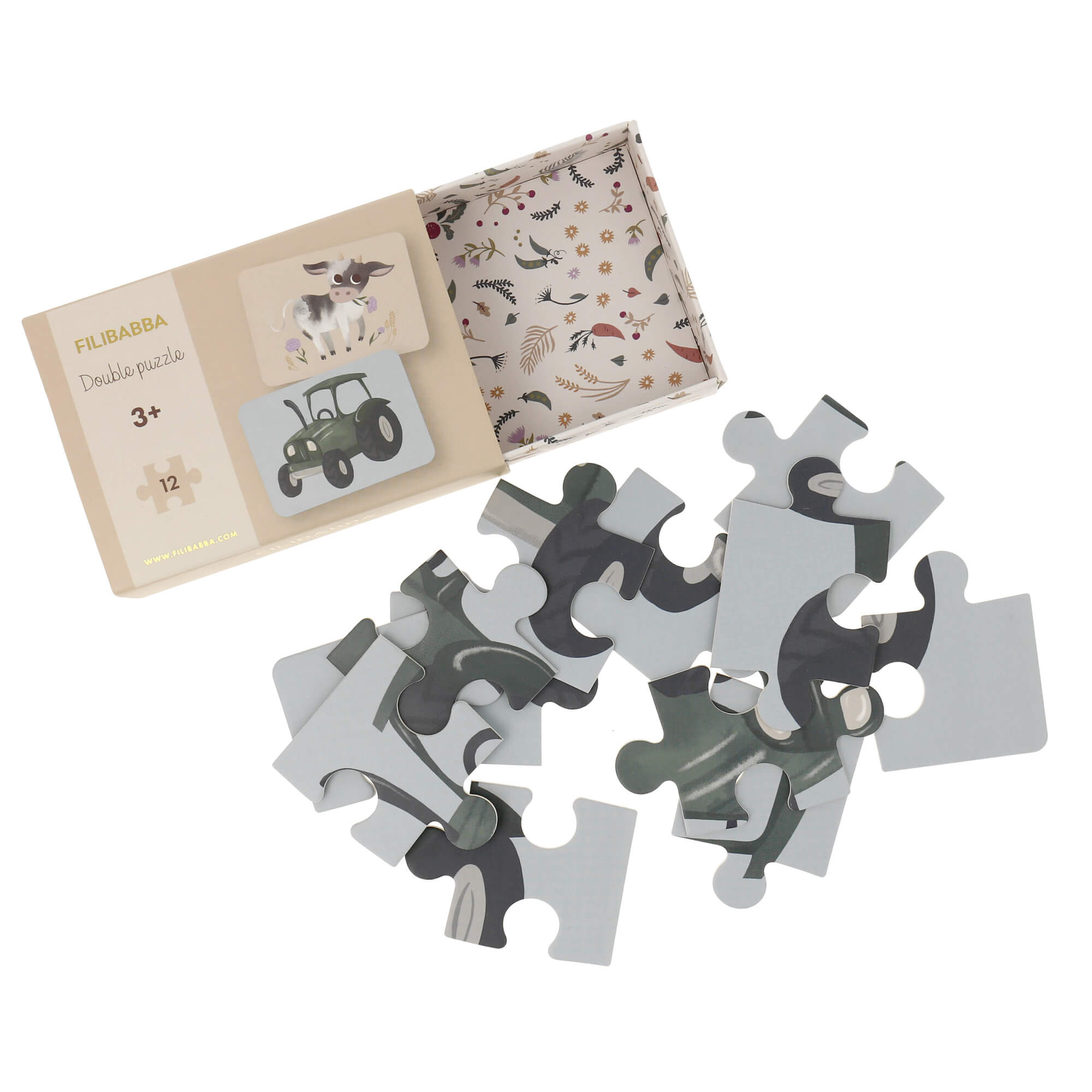 Filibabba Doppel Puzzle von Filibabba kaufen - Spielzeug, Babykleidung & mehr