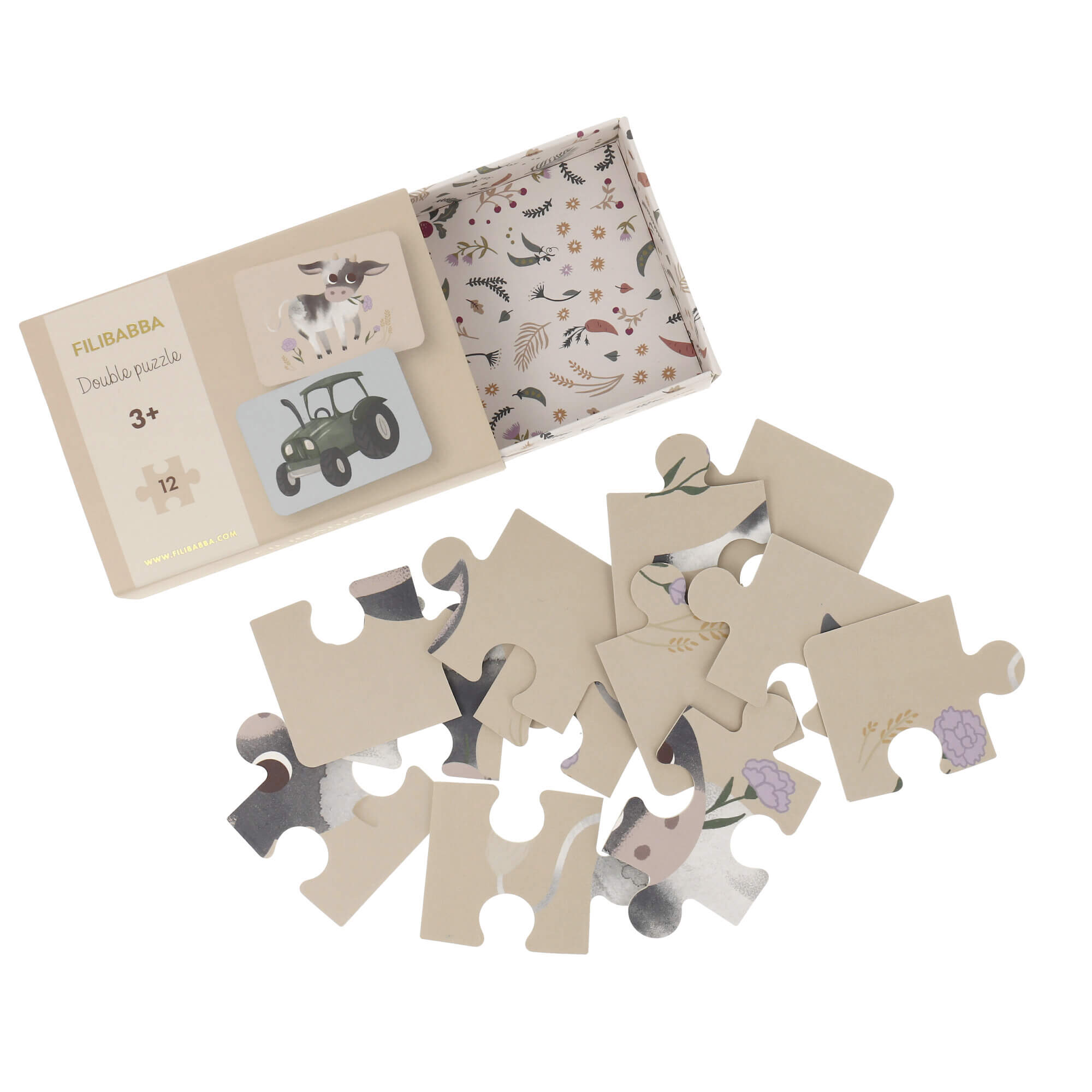 Filibabba Doppel Puzzle von Filibabba kaufen - Spielzeug, Babykleidung & mehr