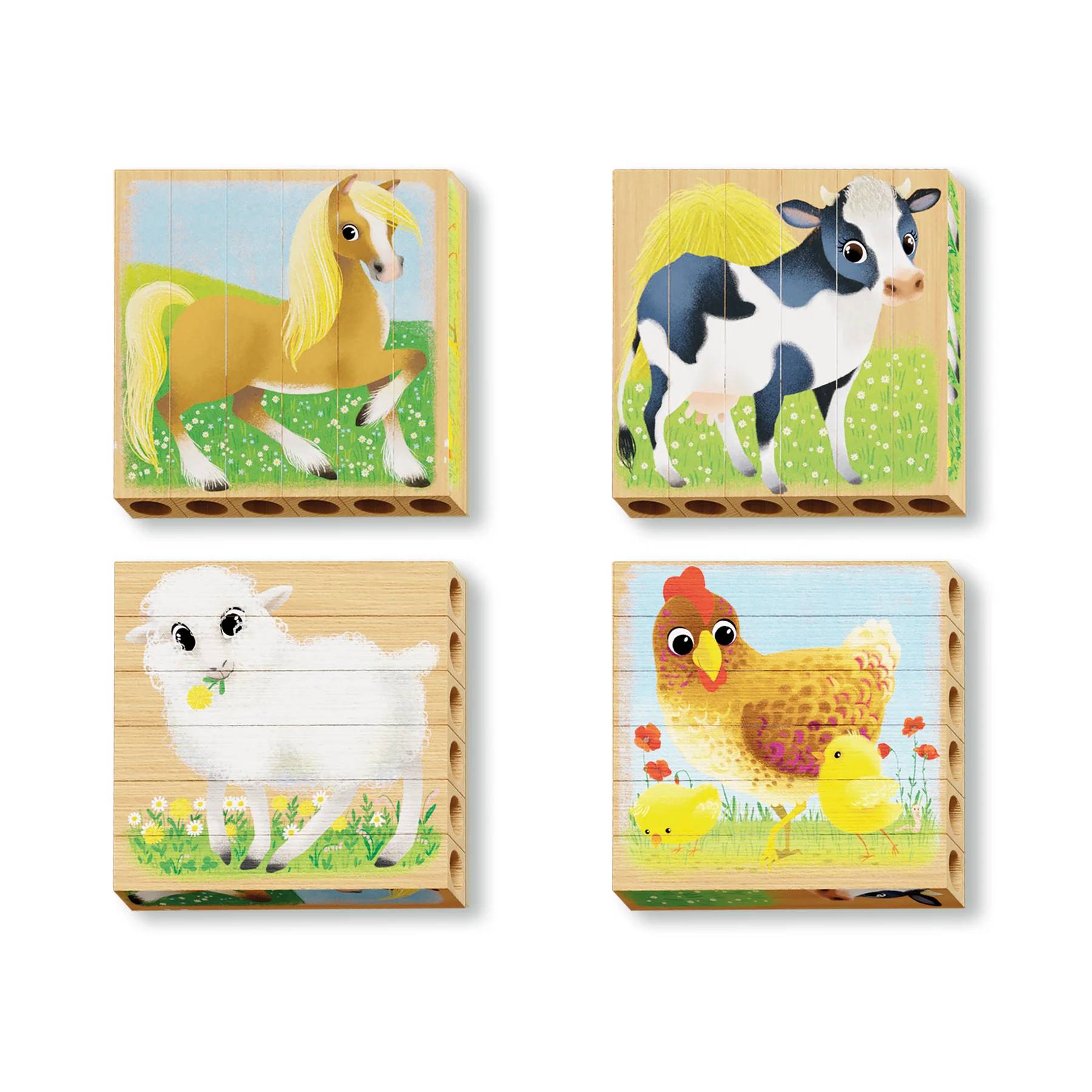 Four Puzzle Playbio Wood von Quercetti kaufen - Spielzeug, Geschenke, Babykleidung & mehr