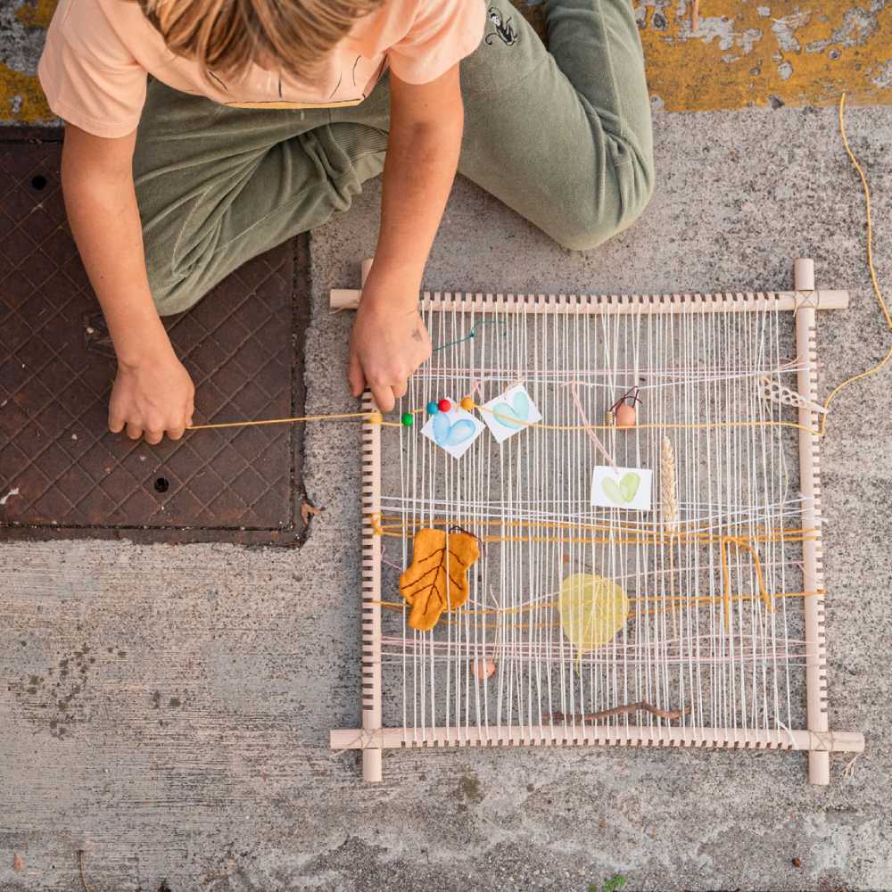 Frame - Kreativer Webrahmen aus PEFC Holz von Grapat kaufen - Spielzeug, Babykleidung & mehr