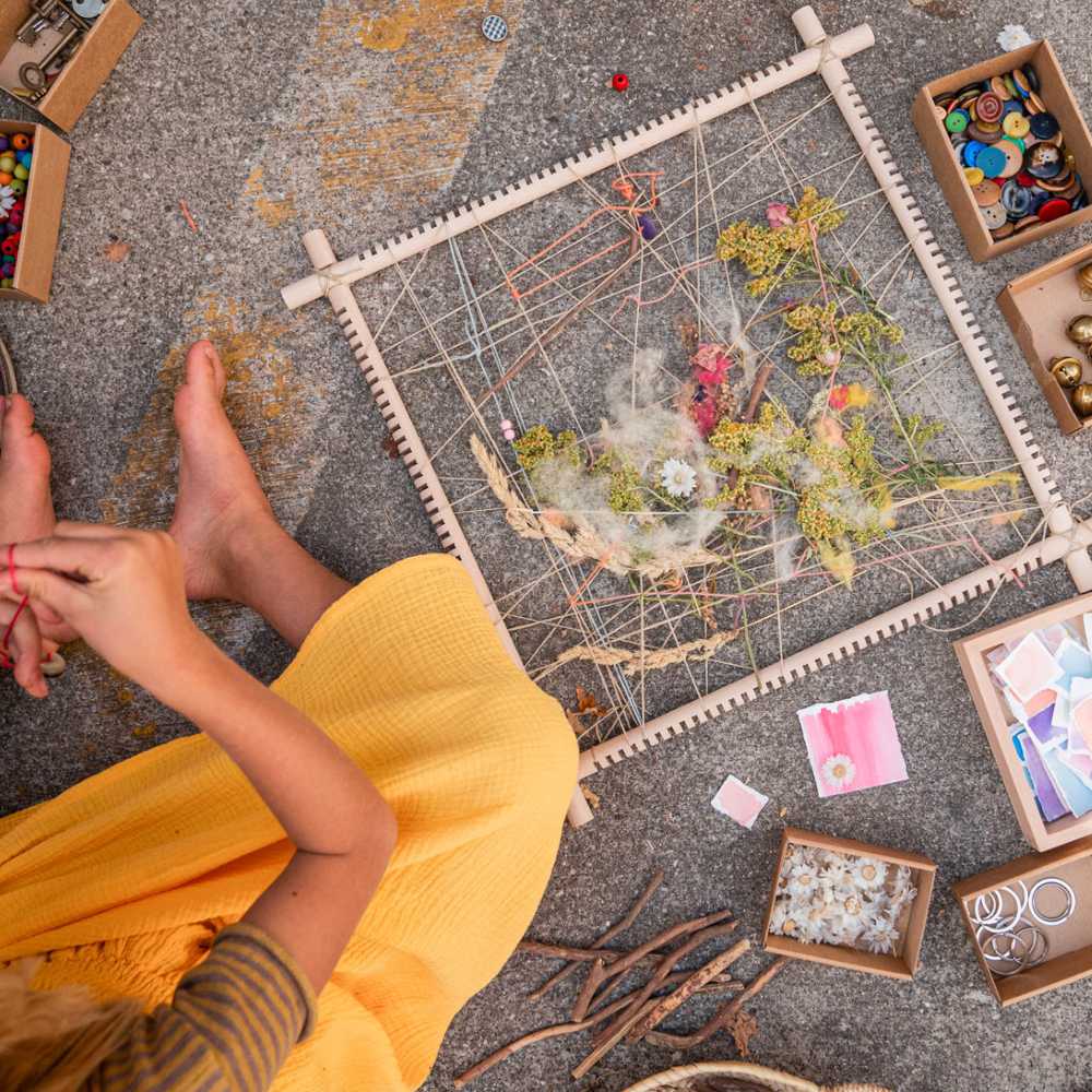 Frame - Kreativer Webrahmen aus PEFC Holz von Grapat kaufen - Spielzeug, Babykleidung & mehr