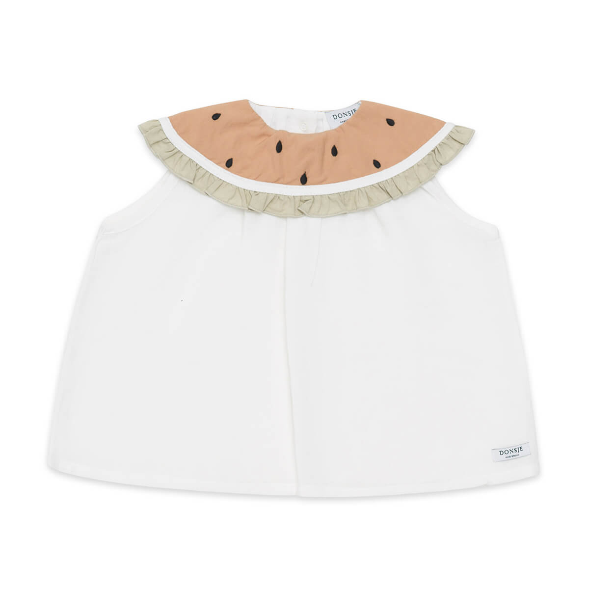 Frutys Blouse - Bluse mit Kragen von Donsje kaufen - Kleidung, Babykleidung & mehr