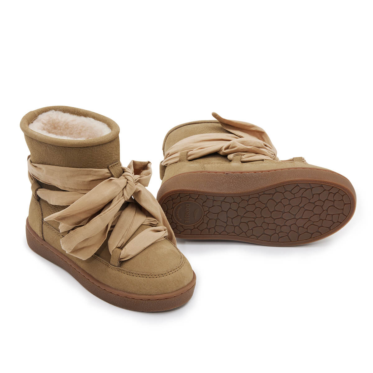 Ganza Lining Kinderstiefel aus 100% Premium-Leder von Donsje kaufen - Kleidung, Babykleidung & mehr