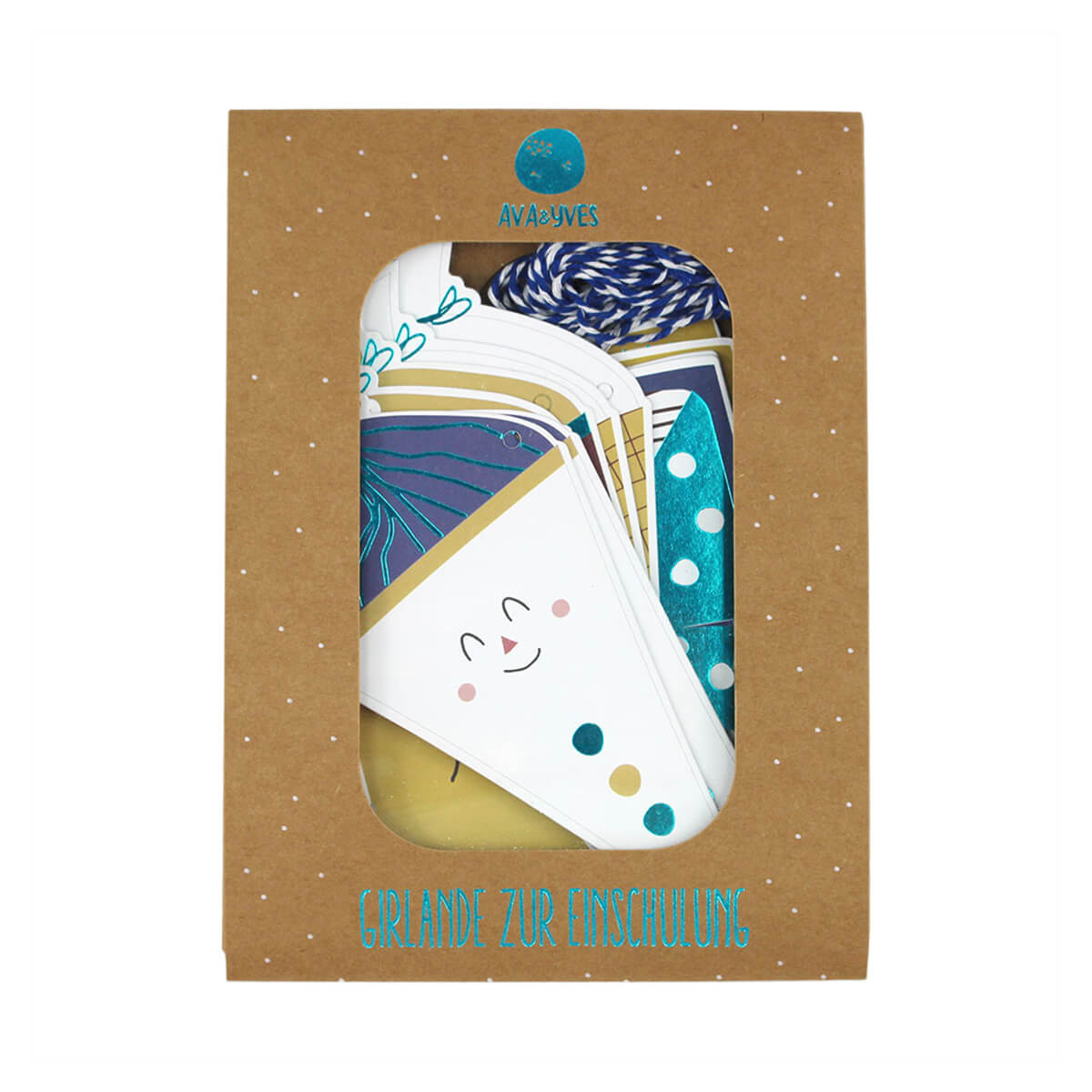 Girlande zur Einschulung von Ava & Yves kaufen - Kinderzimmer,, Babykleidung & mehr