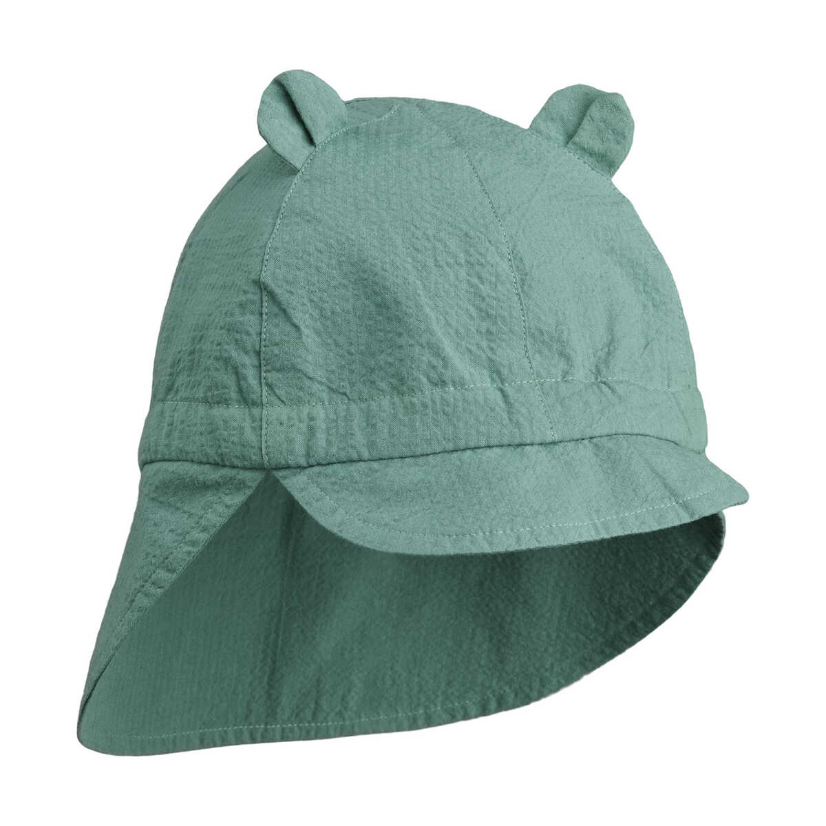 Gorm Seersucker Sonnenhut mit Nackenschutz von Liewood kaufen - Kleidung, Geschenke, Babykleidung & mehr