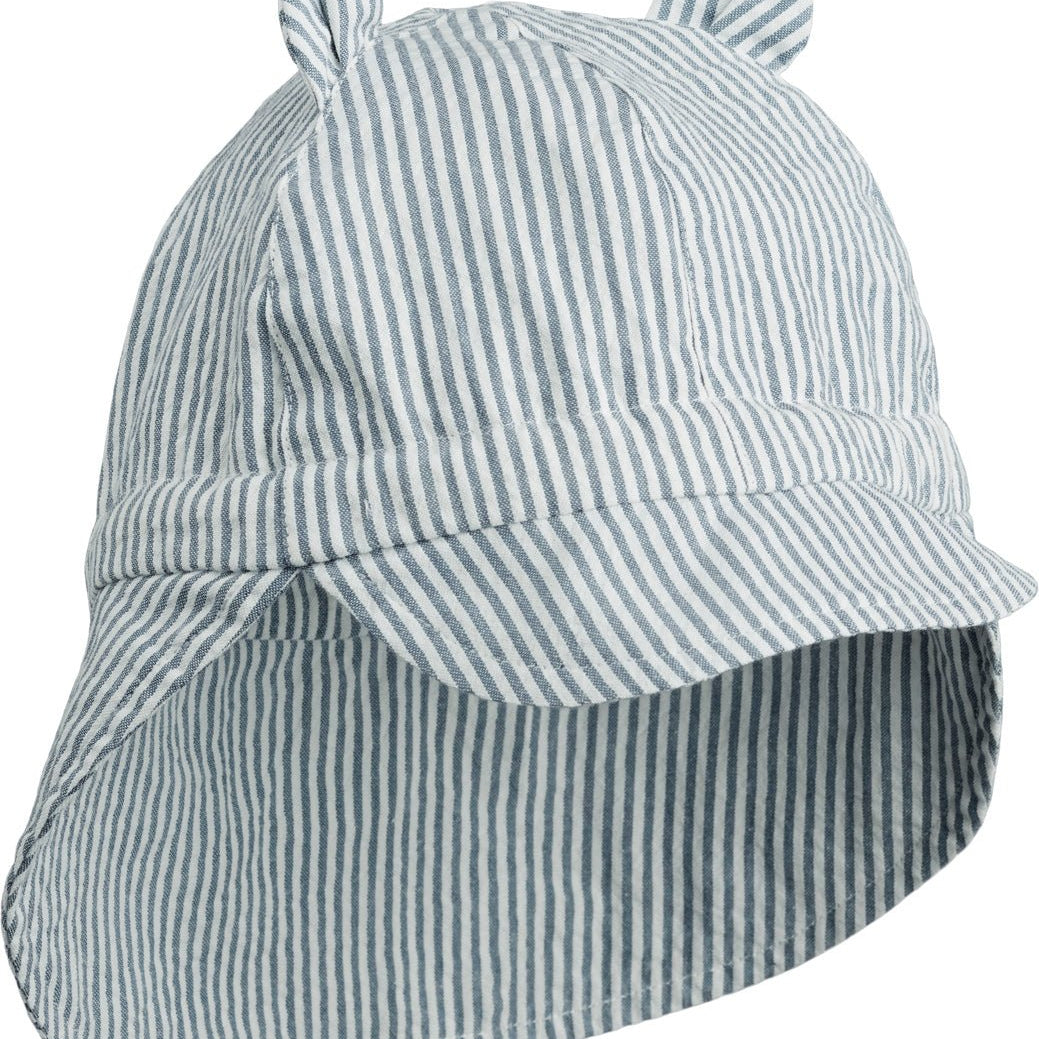 Gorm Sonnenhut mit Nackenschutz aus 100% Bio Baumwolle von Liewood kaufen - Kleidung, Geschenke, Babykleidung & mehr